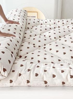 春秋天床垫软垫家用卧室垫被XWN褥子铺暖底厚加保褥垫子秋冬床被