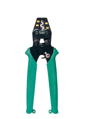 Pro`s.kit宝工CP-1OQF51AYO压裸端子迷你棘轮压着钳压线钳端子接/