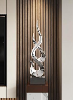 现代轻奢节节升玄关摆件高办室客ltao7742厅酒柜感旁装饰公品艺术