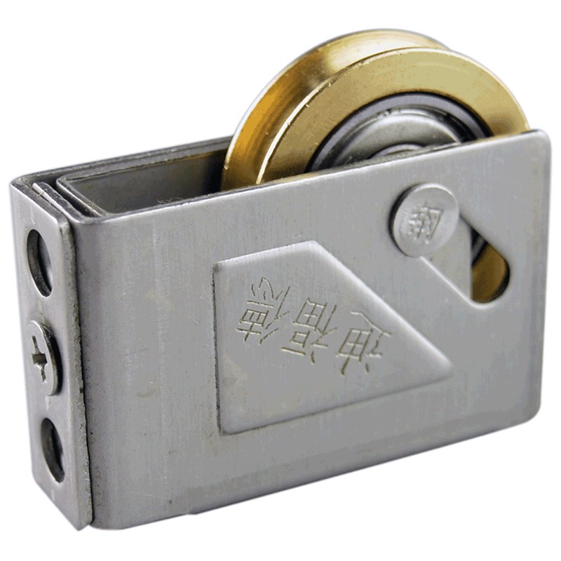 迪福德 70型铝合金门窗滑轮不锈钢轱辘铜轮老式推拉彩铝窗户滚轮