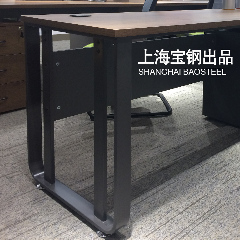 工业风写字楼单人位电脑桌办公室办工桌椅1.2米1.m工位家具