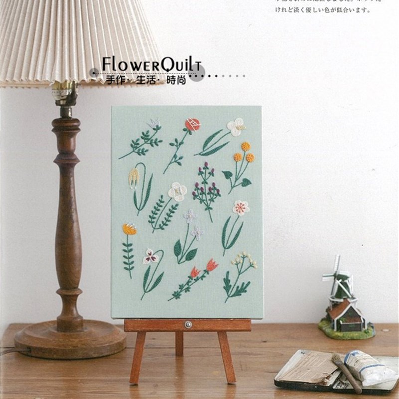 DMC号线樋口愉美子常用绣线 个月的刺绣一书配线只有线无其他