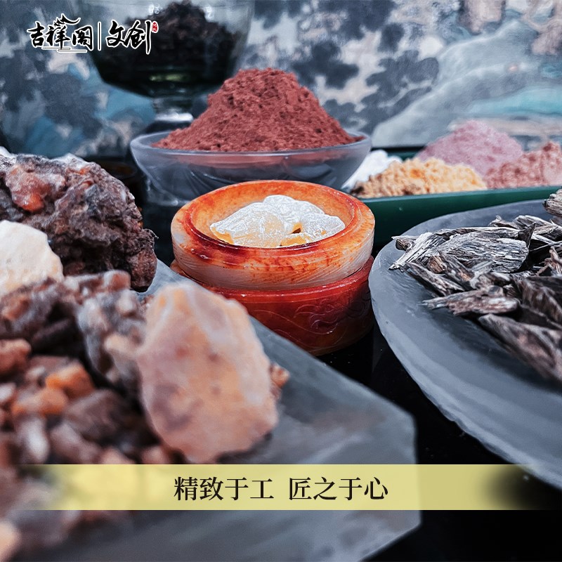 五岳灵粹香丸手工香珠吊坠香囊香粒沉香崖柏静心安神男女通用