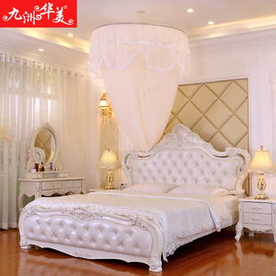 2.0m子母床 1.8 蚊帐2022新款 家用落地圆顶伸缩压脚免打孔1.5米