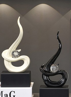 风生水起艺术摆件客厅酒柜装饰品玄关电视柜办公室寓意好的装饰品