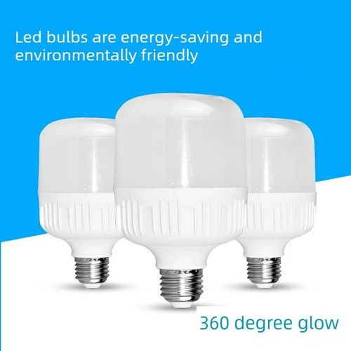 LED灯泡超亮E27螺口家用光源5W10W15W30w40W50W瓦节能球泡灯