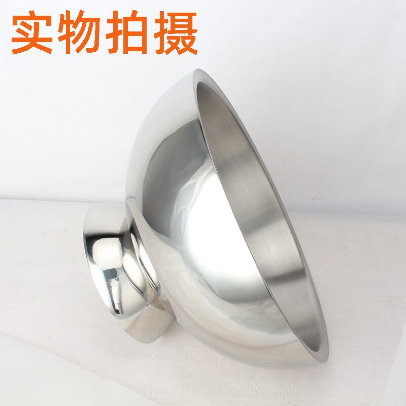 商用豪华304双层不锈钢沙拉盆沙律盘宾治盘香槟桶冰盘自助餐冰桶