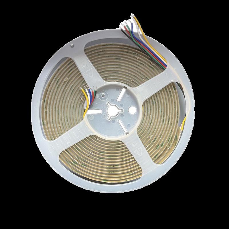 无光斑COB软灯带v智能RGB/RGBCW四五合一2VRGBW渐变呼吸氛围灯