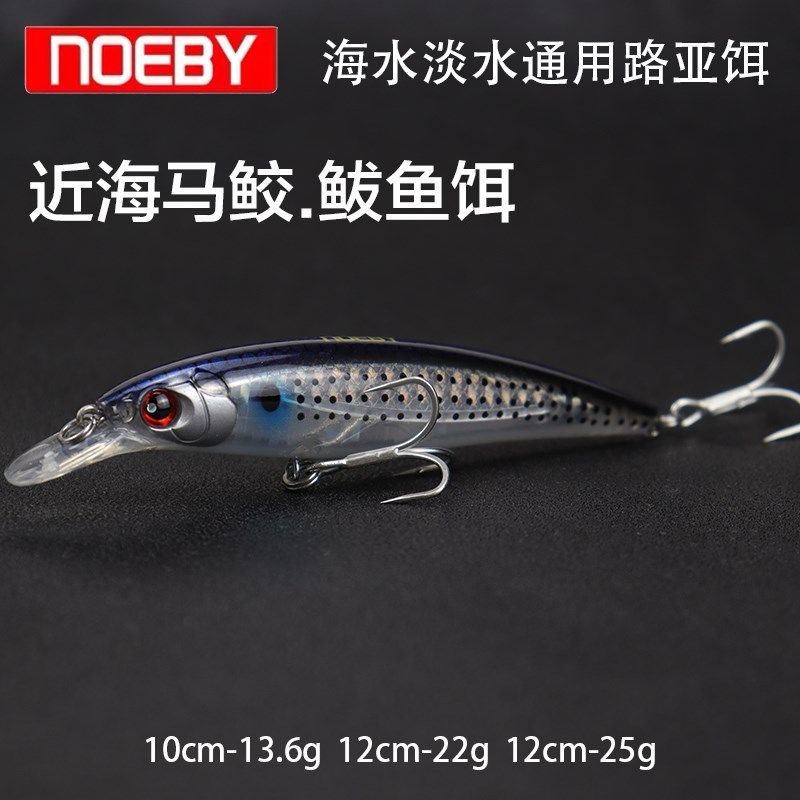 诺比路亚饵9006浮水米诺鱼饵硬饵13.6g 22克海水淡水通用远投假饵 - 实物图