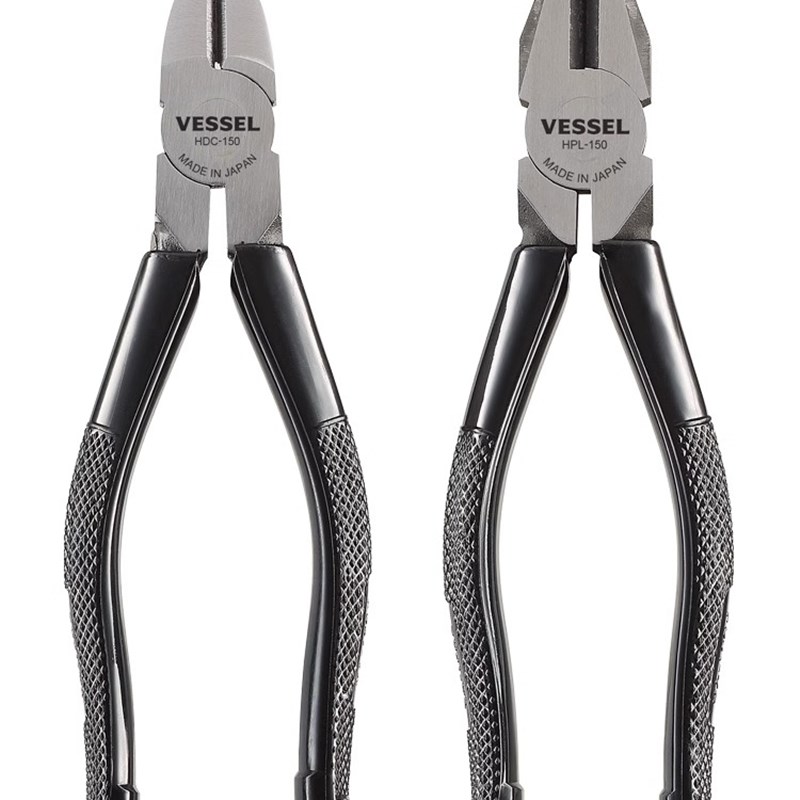 威威VESSEL电工老虎钳钢丝钳尖嘴钳斜嘴钳多用途尖咀钳78寸