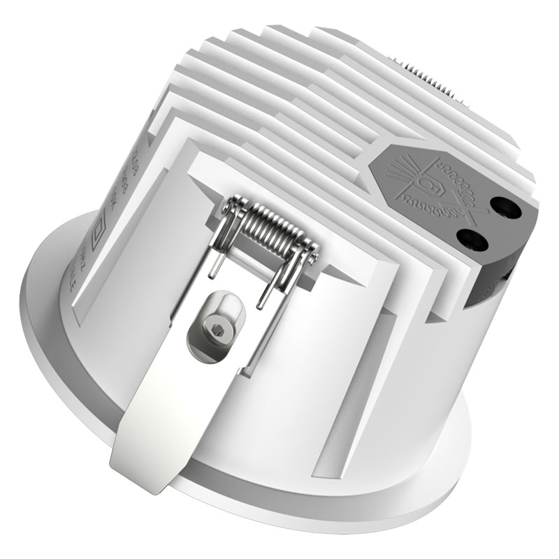 防眩筒灯嵌入式led全光谱三色变光90深窄边85护眼75mm无主灯射灯