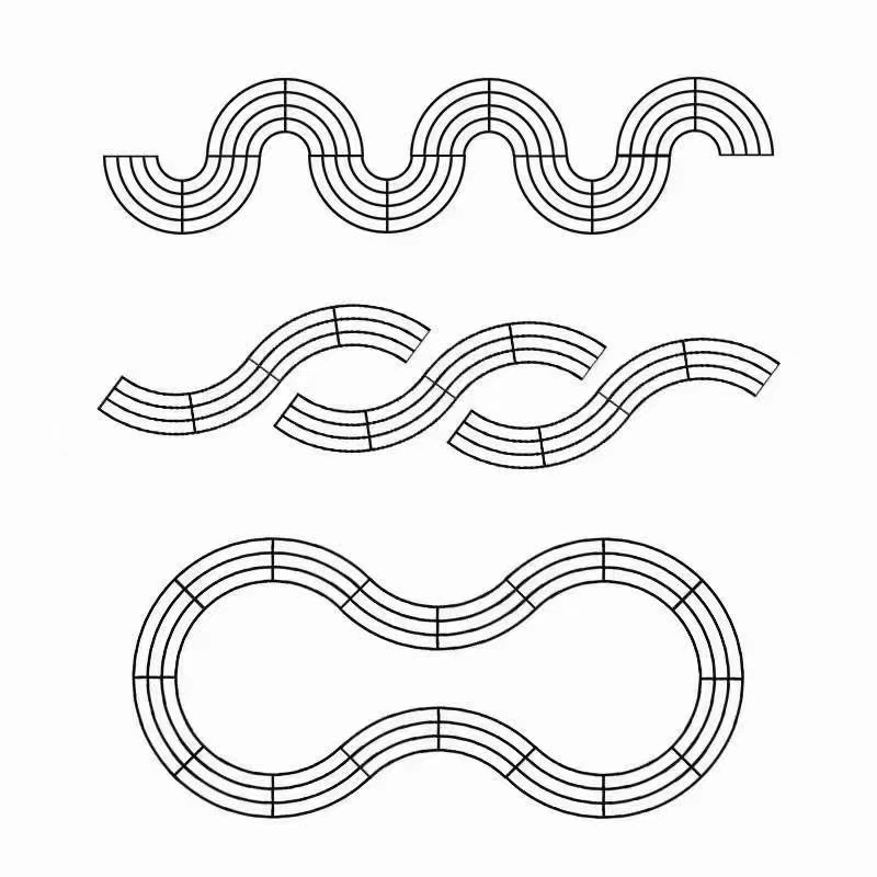 婚庆道具铁艺水晶珠帘吊顶挂架弧形架圆环婚礼堂舞台空中布置装饰