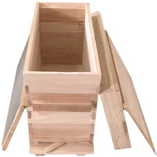 华亚两个箱新式烘干授粉交尾养蜂育王诱蜂箱全杉木高温高压热拼板