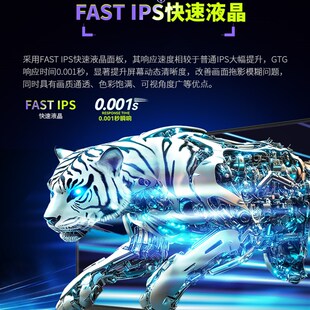 泰坦军团显示1K260Hz高刷24英寸P2510H加电脑外部2K240屏幕