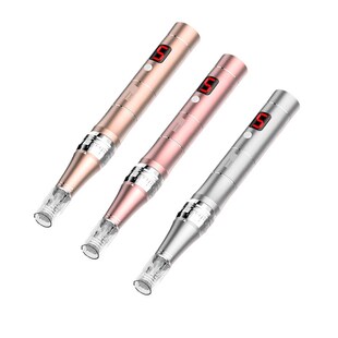 汉晶纳米电动微针Mts滚轮冻干粉中胚层针微晶面部介绍精华仪