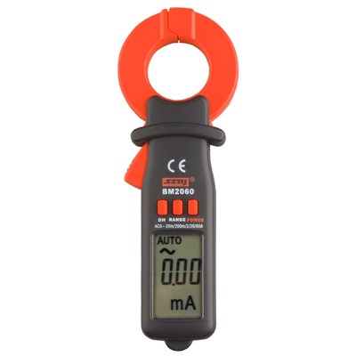 正品漏电流钳形表滨江BM2060数字微电流电流表 0.01mA~60A 漏检测
