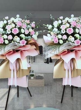 郑州开业花篮鲜花大麦麦穗气球同城中原二七金水管城上街区速递