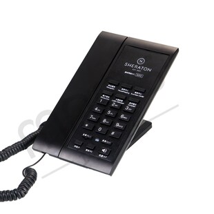 酒店客房专用电话机一键前台座机宾馆民宿房间宾馆用电话机