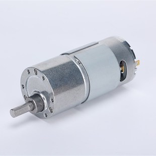 JGB37 微型直流齿轮减速电机低速电机 545减速马达智能小车12V24V