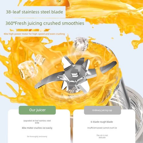 榨汁机便携式大容量吨吨桶多功能电动搅拌碎冰杯家用鲜榨果汁杯