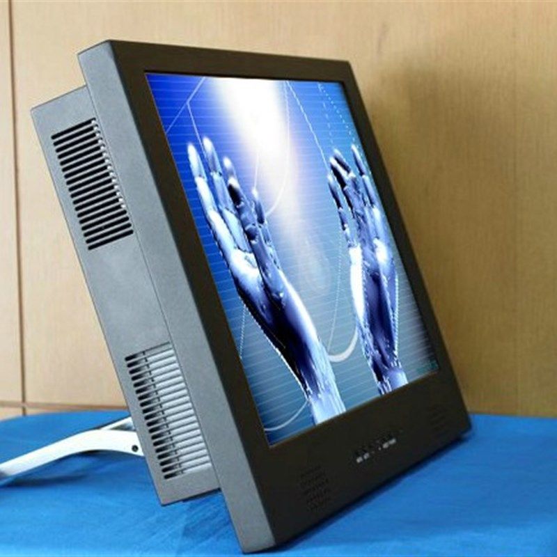 10-32寸通用触摸屏折叠专利底座 液晶显示器KTV点歌机广告机支架