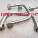 M20 1.5压力仪表三通一进二出不锈钢弯管压力缓冲管Y型外丝活接