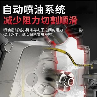 电锯手提式 充电式 锂电砍树伐木锯无线户外小 下乡补贴 德国进口