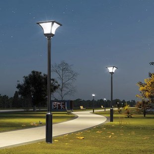 庭院灯头公园小区酒店别墅户外led景观灯3米庭院灯定制太阳能路灯