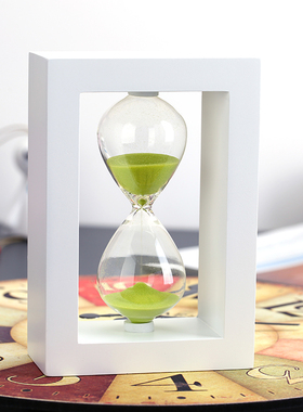 沙漏计时器5/10/15/20/25/30分钟沙漏点餐计时教师礼物房间装饰品