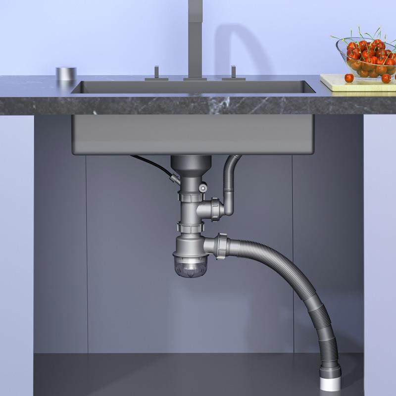水槽304不锈钢台控下水器洗菜池台控配件厨房下水快装结构,电子元器件市场,其它元器件,淘宝优惠券,粉丝福利购,淘宝优惠卷