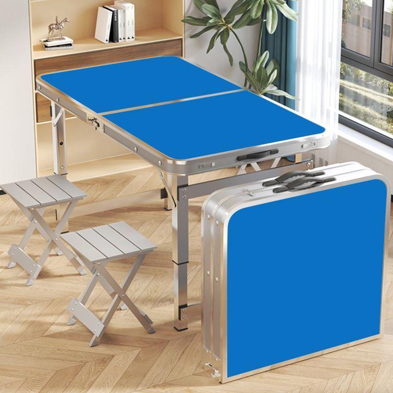 折叠桌子简易摆摊桌子便携式手提地推桌夜市地摊桌子户外折叠桌椅
