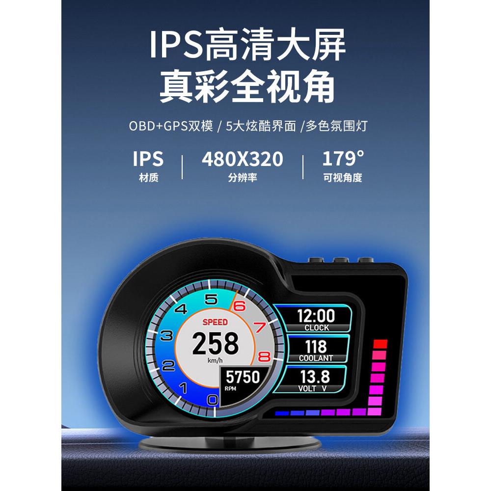 车载多功能液晶仪表、速度平视显示器、改进型台式平视显示器