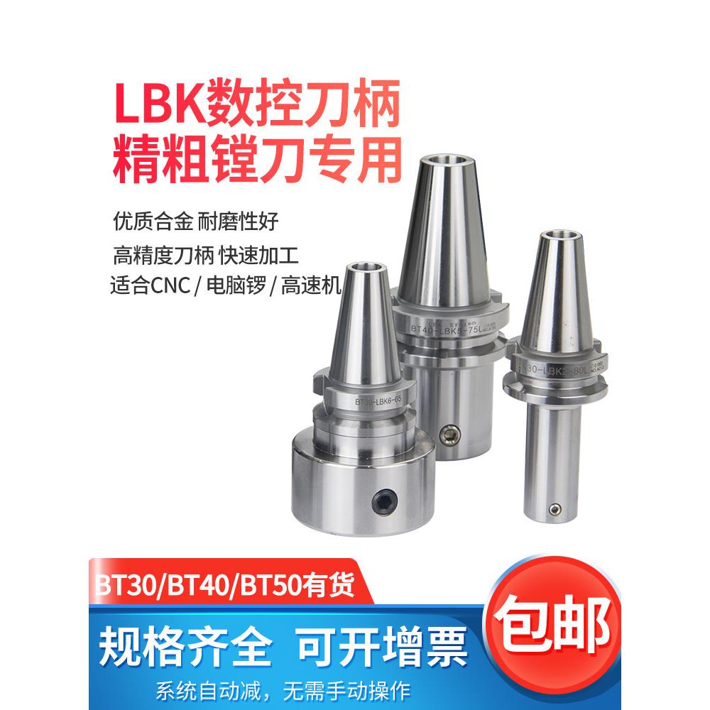 数控Bt50-Lbk刀架数控加工中心刀片粗刀片刀杆刀孔Rbh双刀片可调