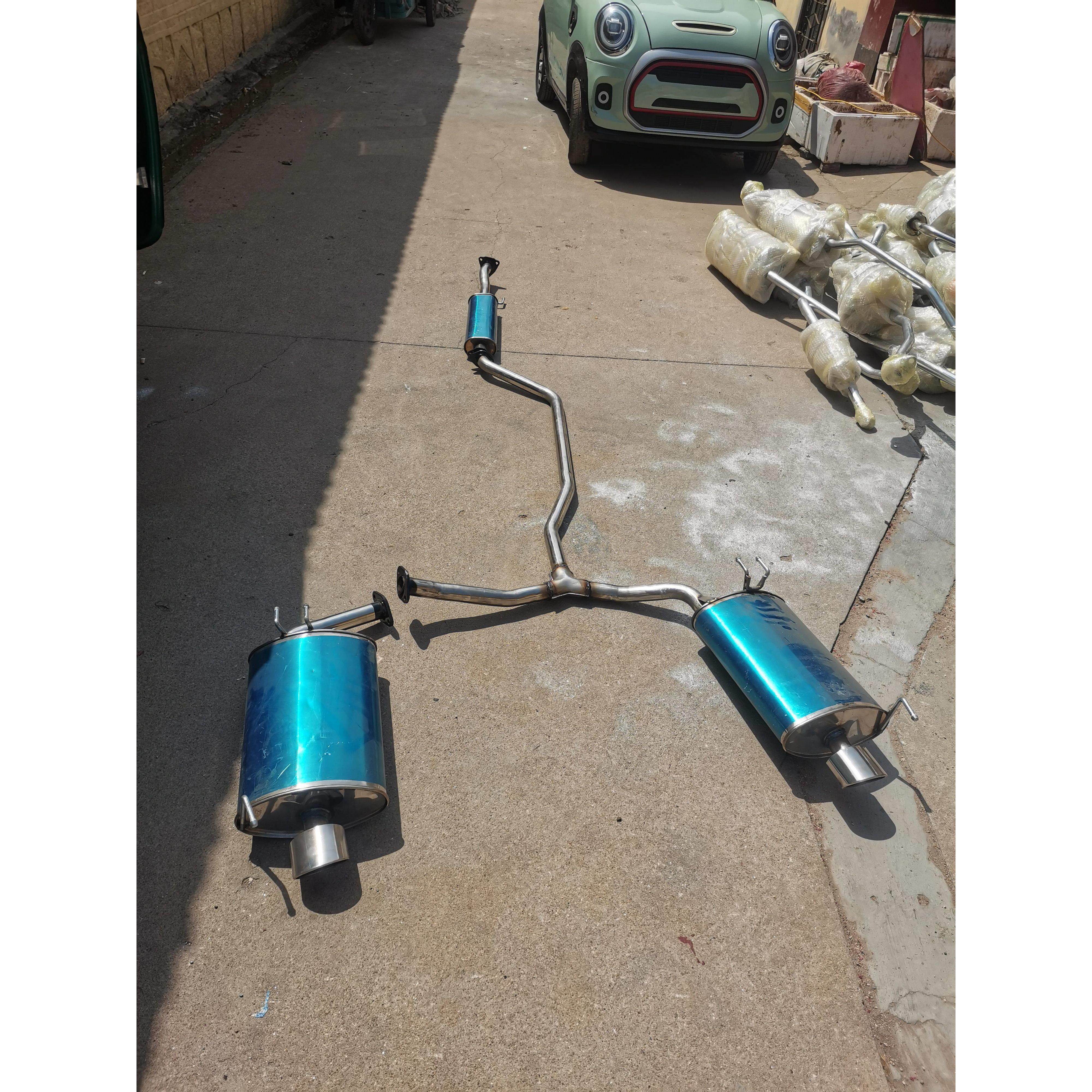 适用奥德赛中后段不锈钢汽车排气管消音器消声器排气筒加厚静音款