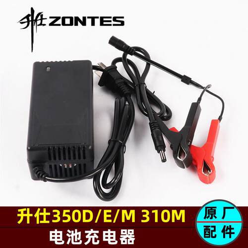 升仕350D/E/K机车充电器电瓶电池充电器ZT310-M胶体电池充电器