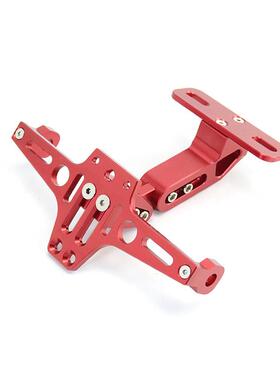 摩托车改装可牌调伸车缩机铝合金牌架跑车飞牌照托架ME-27867SX带