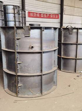 圆具形检查井模具矩形电力井水35389模具雨水井模污井现浇钢模具