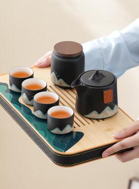 千江山里日式功夫装旅行茶小套企业活动父亲节商务礼品定制lo3989