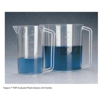 1223-3000 耐洁Nalgene带手柄3000ml烧杯聚甲基戊烯PMP带刻度量筒