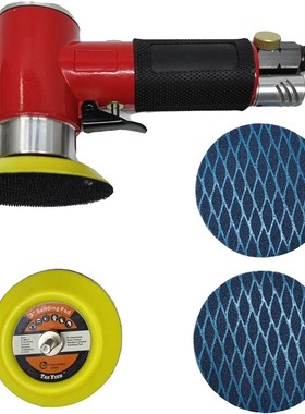 3寸菱形圆盘砂布玉立棱形JB-5R气磨片犀利蓝色拉绒片网格植绒沙皮