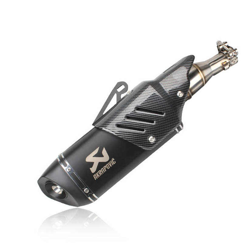 适用于意塔杰特跑车音踏板车回排气管压摩托车改装尾段