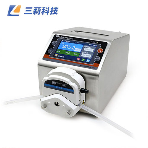 雷弗BT100L智能流量型RS485 Modbus通讯实验室工业定量分装蠕动泵