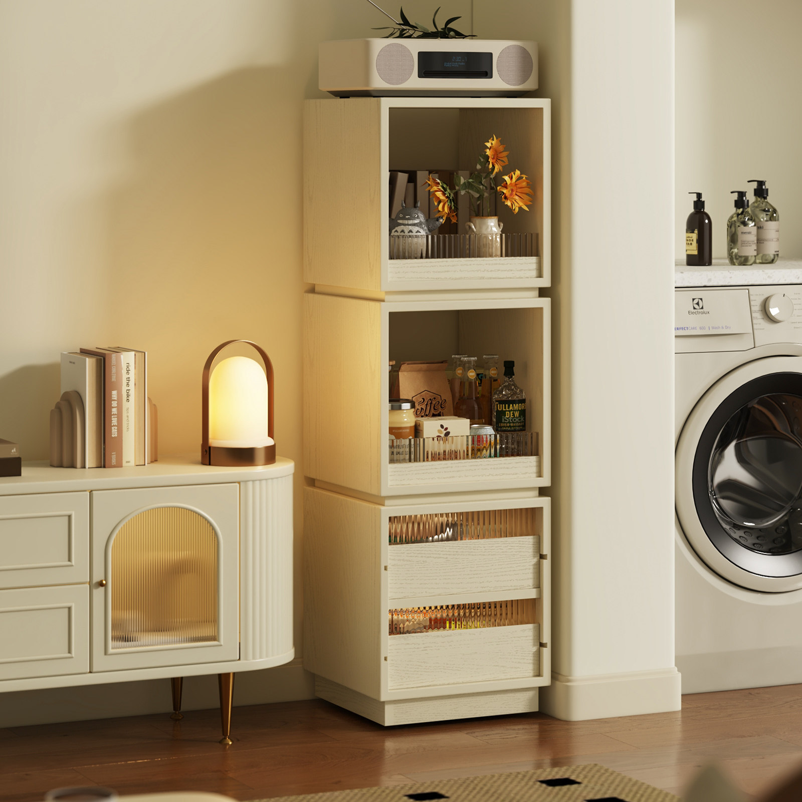 客厅可移动边柜多层储物柜卧室现代简约收纳柜小体积实木沙发边柜,住宅家具,可移动边柜,淘宝优惠券,粉丝福利购,淘宝优惠卷