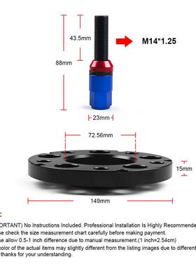 汽车改装轮毂法兰盘BX102031中心垫片适用于宝马123467系列1螺栓M