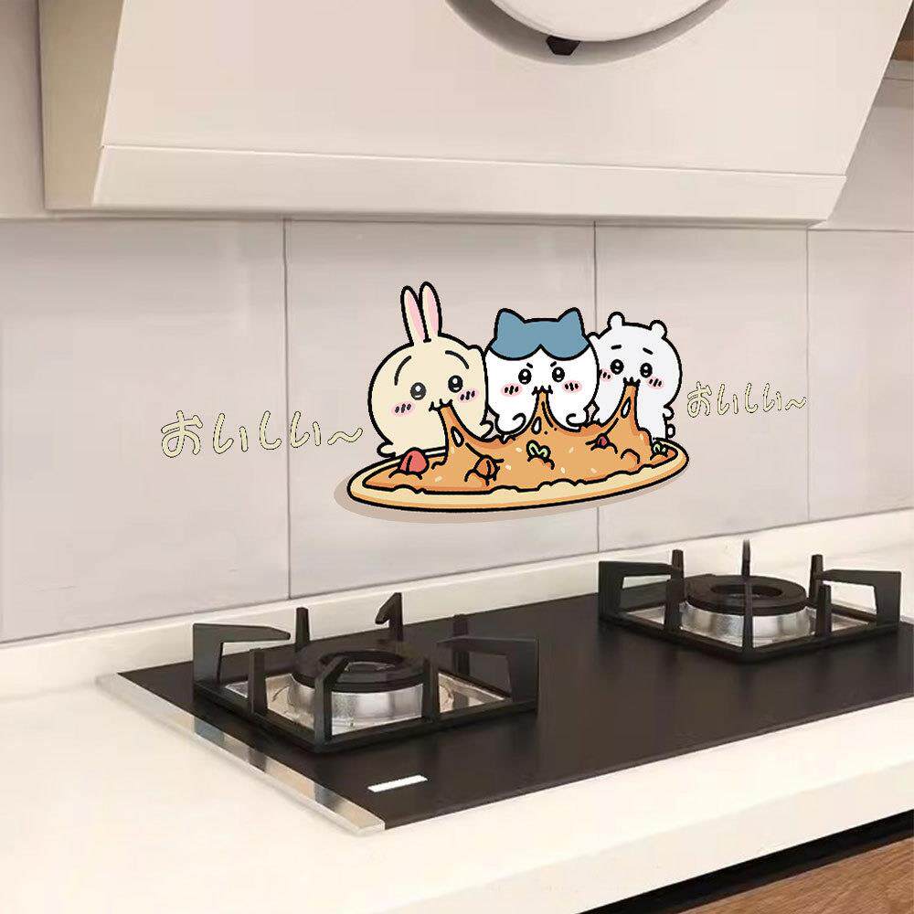 吉伊卡厨哇LG32chiika自wa房灶台墙面防油纸厨房贴粘防水防潮贴画