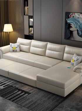 BK016多功能科技布沙发床两用大户型贵妃带合转小角组储发物折叠