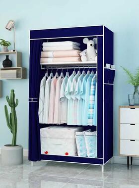 ft衣柜简易布衣小号生宿学租房布艺组装20517柜子折叠柜单人收舍