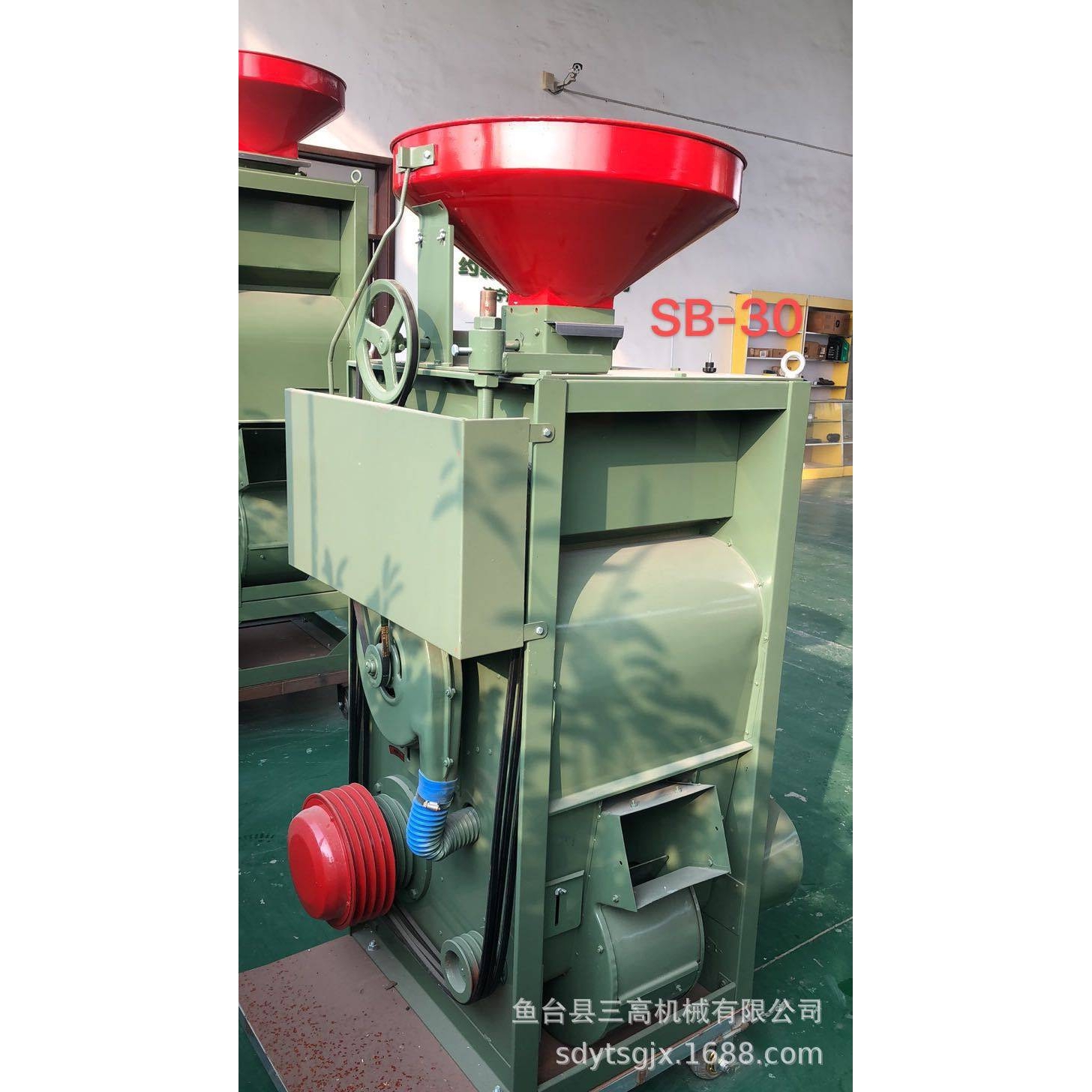 【厂家】SB30组合碾米机大米设备胶辊砻谷喷风碾米组合米机