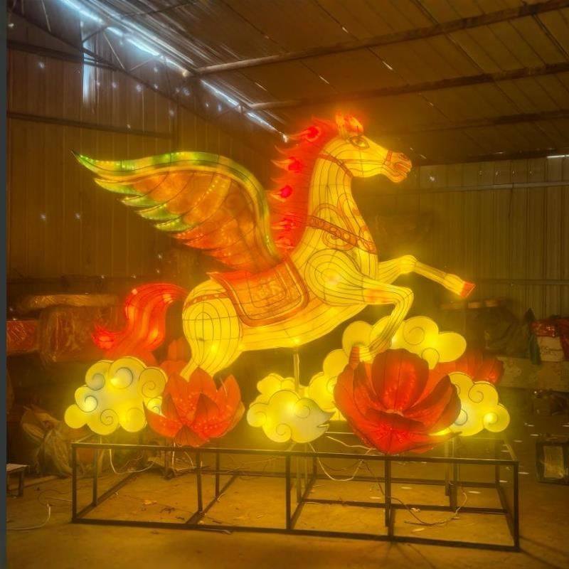 马年花灯传统大型花灯鱼灯户外2026定制景区现货元宵节春节花车,节庆用品/礼品,花灯,淘宝优惠券,粉丝福利购,淘宝优惠卷