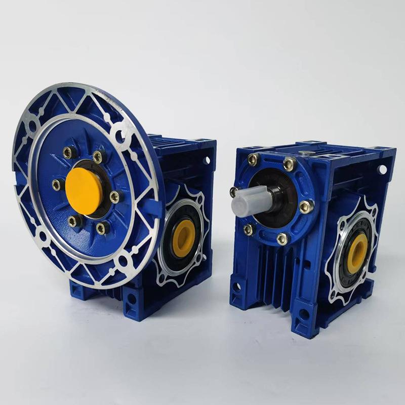 蜗轮蜗杆减速机可配伺服步进电机NMRV50/63RV传动硬齿面减速器